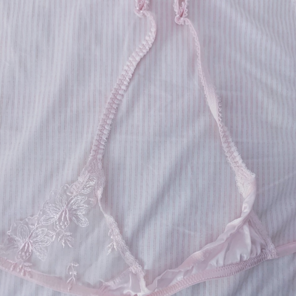CHRISTIAN DIOR Satin & Lace Garter Belt💓 - Picture 4 of 5
